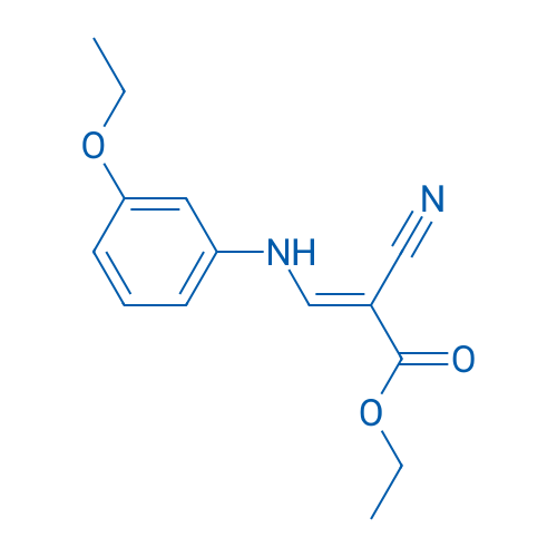 Ethyl 2-cyano-3-((3-ethoxyphenyl)amino)acrylate 5g