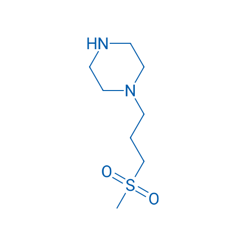 1-(3-(Methylsulfonyl)propyl)piperazine 250mg