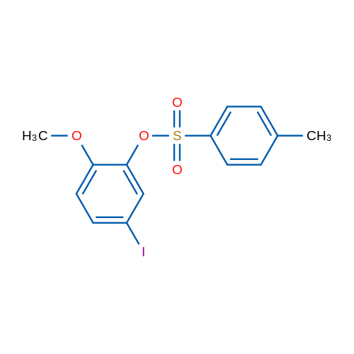 5-Iodo-2-methoxyphenyl 4-methyl benzenesulfonate 1g