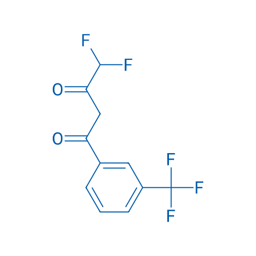 4,4-Difluoro-1-(3-trifluoromethyl-phenyl)-butane-1,3-dione 1g