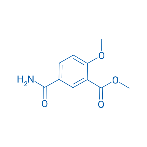 Methyl 5-carbamoyl-2-methoxybenzoate 100mg
