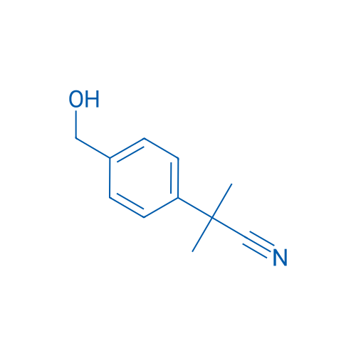 2-(4-(Hydroxymethyl)phenyl)-2-methylpropanenitrile 1g