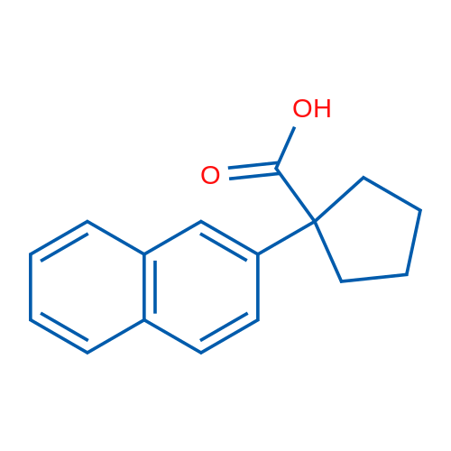 1-(Naphthalen-2-yl)cyclopentane-1-carboxylic acid 1g