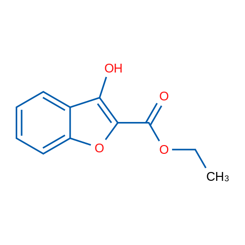 Ethyl 3-hydroxybenzofuran-2-carboxylate 1g