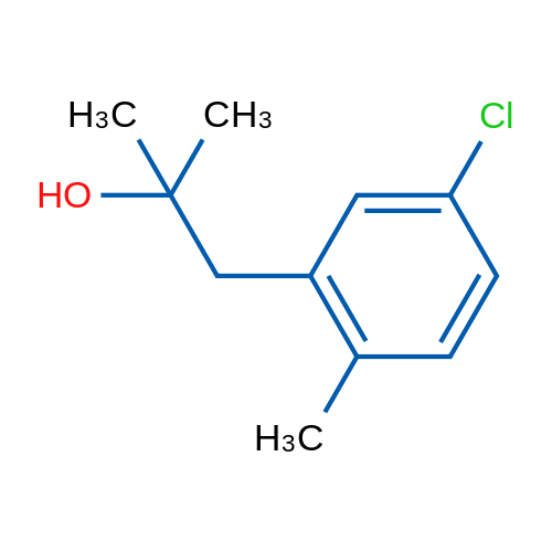 1-(5-Chloro-2-methylphenyl)-2-methylpropan-2-ol 1g