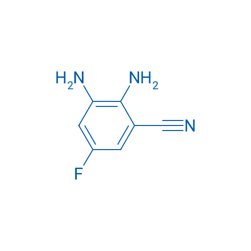 2,3-Diamino-5-fluorobenzonitrile 1g