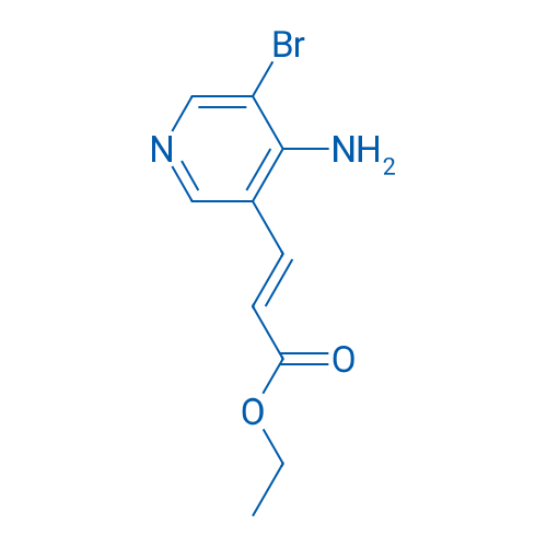 Ethyl 3-(4-amino-5-bromopyridin-3-yl)acrylate 1g