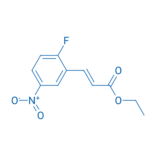 (E)-Ethyl 3-(2-fluoro-5-nitrophenyl)acrylate 250mg