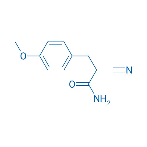 2-Cyano-3-(4-methoxyphenyl)propanamide 1g