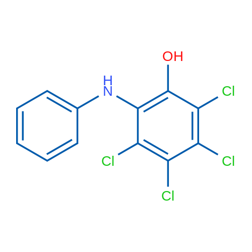 2,3,4,5-Tetrachloro-6-(phenylamino)phenol 1g