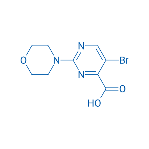 5-Bromo-2-morpholinopyrimidine-4-carboxylic acid 1g