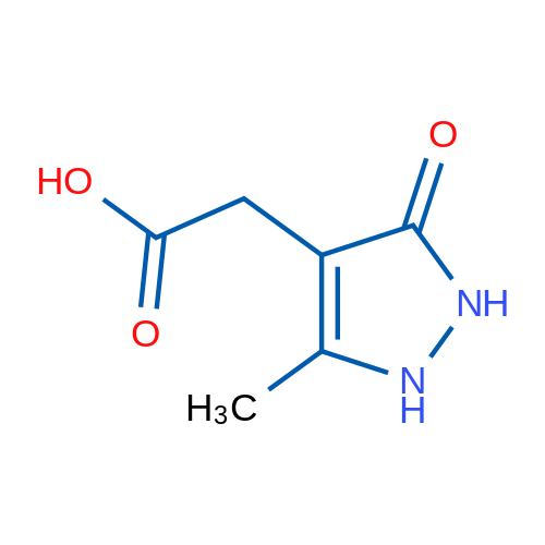 2-(5-Methyl-3-oxo-2,3-dihydro-1H-pyrazol-4-yl)acetic acid 1g