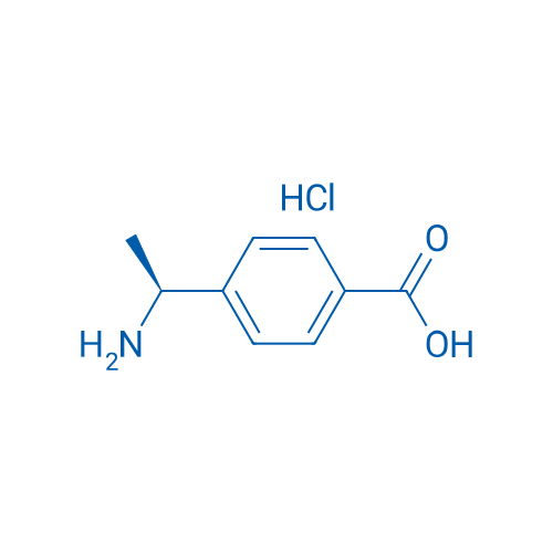 (S)-4-(1-Aminoethyl)benzoic acid hydrochloride 250mg