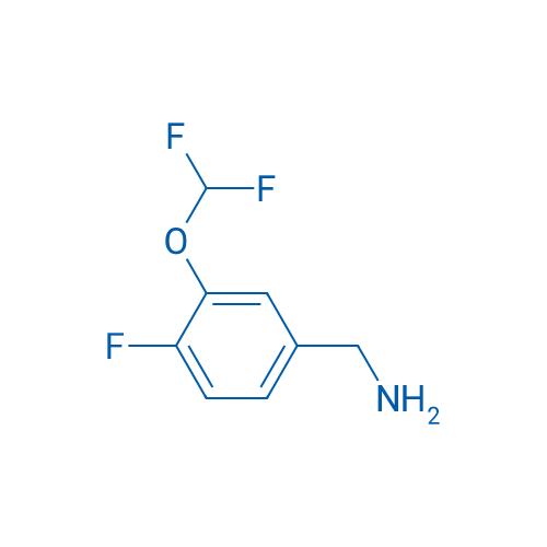 (3-(Difluoromethoxy)-4-fluorophenyl)methanamine 1g