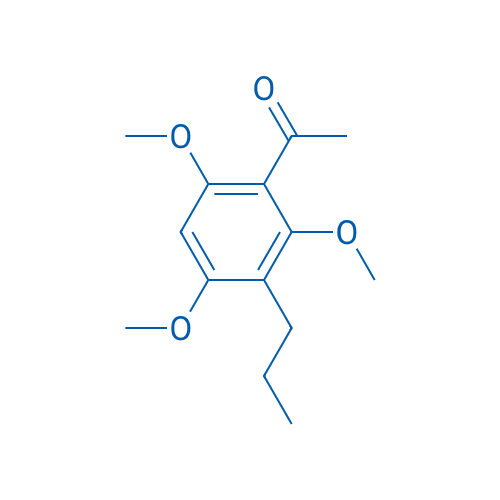 Ethanone, 1-(2,4,6-trimethoxy-3-propylphenyl)- 1g