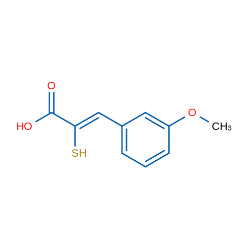 2-Mercapto-3-(3-methoxyphenyl)acrylic acid 1g