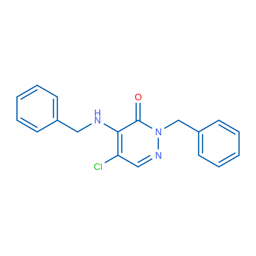 2-Benzyl-4-(benzylamino)-5-chloropyridazin-3(2H)-one 1g