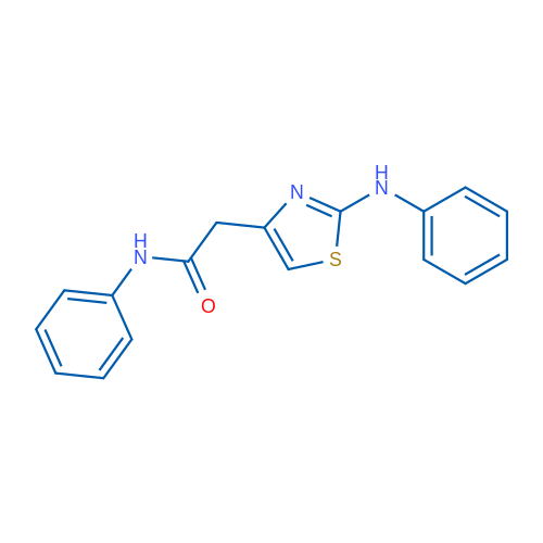 N-Phenyl-2-(2-(phenylamino)thiazol-4-yl)acetamide 5g