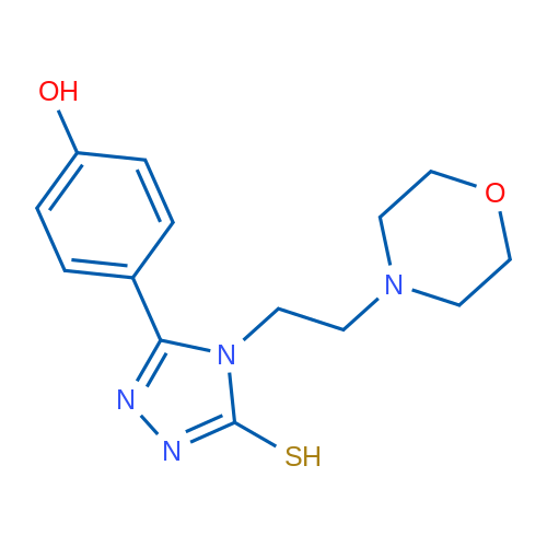 4-(5-Mercapto-4-(2-morpholinoethyl)-4H-1,2,4-triazol-3-yl)phenol 1g