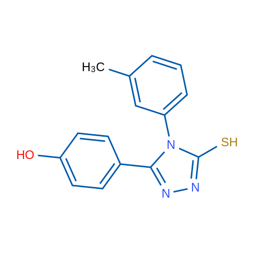 4-(5-Mercapto-4-(m-tolyl)-4H-1,2,4-triazol-3-yl)phenol 1g