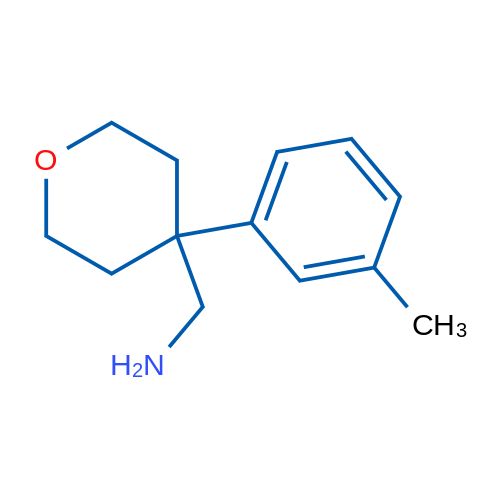 (4-(m-Tolyl)tetrahydro-2H-pyran-4-yl)methanamine 1g