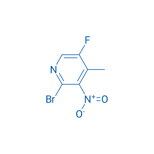2-Bromo-5-fluoro-4-methyl-3-nitropyridine 100mg
