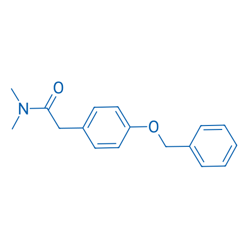 2-(4-(Benzyloxy)phenyl)-N,N-dimethylacetamide 25g