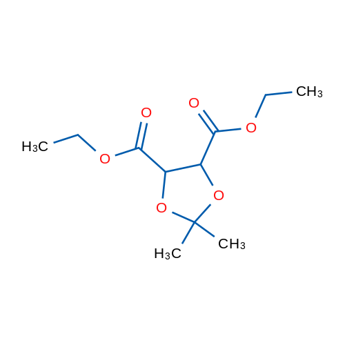 Diethyl 2,2-dimethyl-1,3-dioxolane-4,5-dicarboxylate 1g
