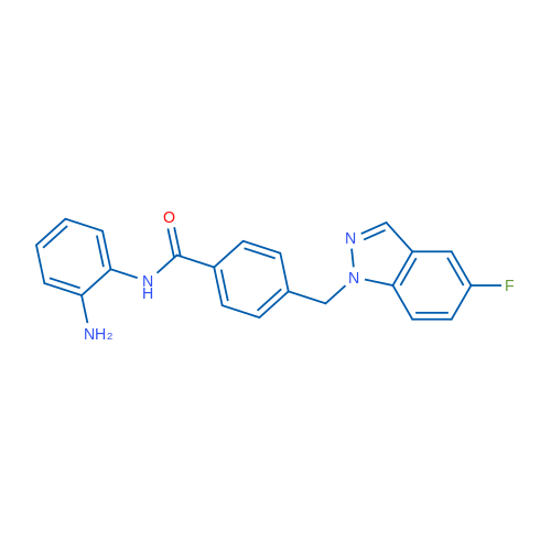 N-(2-Aminophenyl)-4-((5-fluoro-1H-indazol-1-yl)methyl)benzamide 1g
