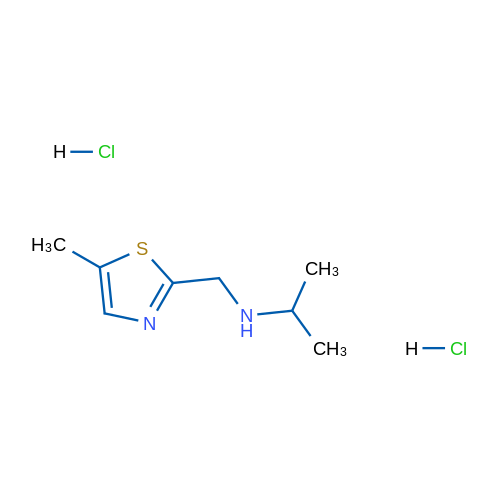 N-((5-Methylthiazol-2-yl)methyl)propan-2-amine dihydrochloride 1g