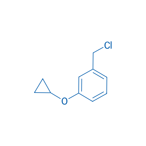 1-(Chloromethyl)-3-cyclopropoxybenzene 250mg