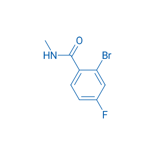 2-Bromo-4-fluoro-N-methylbenzamide 250mg