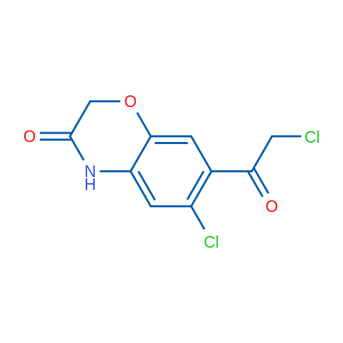 6-Chloro-7-(2-chloroacetyl)-3,4-dihydro-2H-1,4-benzoxazin-3-one 1g