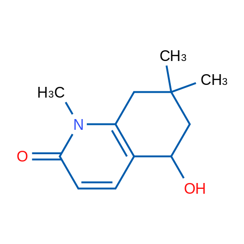 5-Hydroxy-1,7,7-trimethyl-5,6,7,8-tetrahydroquinolin-2(1H)-one 250mg