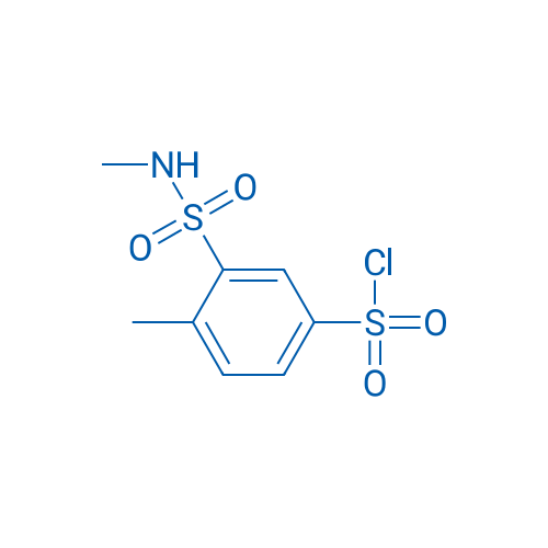 4-Methyl-3-(methylsulfamoyl)benzene-1-sulfonyl chloride 5g