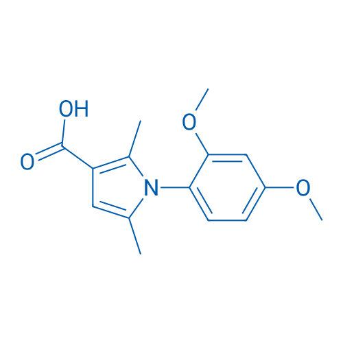 1-(2,4-Dimethoxyphenyl)-2,5-dimethyl-1H-pyrrole-3-carboxylic acid 5g