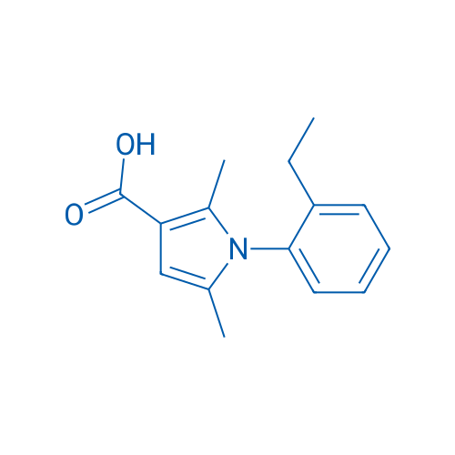 1-(2-Ethylphenyl)-2,5-dimethyl-1H-pyrrole-3-carboxylic acid 5g