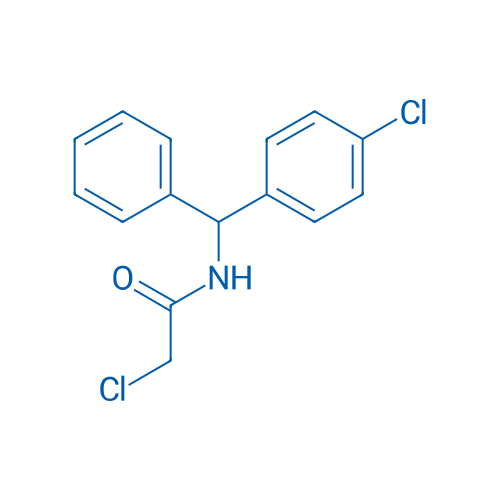2-Chloro-N-((4-chlorophenyl)(phenyl)methyl)acetamide 1g