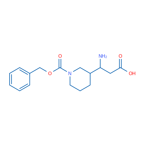 3-Amino-3-(1-((benzyloxy)carbonyl)piperidin-3-yl)propanoic acid 1g