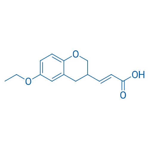 3-(6-Ethoxy-3,4-dihydro-2H-1-benzopyran-3-yl)prop-2-enoic acid 1g