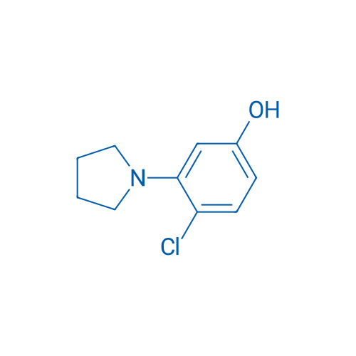 4-Chloro-3-(pyrrolidin-1-yl)phenol 1g