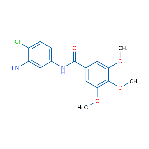 N-(3-Amino-4-chlorophenyl)-3,4,5-trimethoxybenzamide 5g