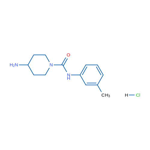4-Amino-N-(m-tolyl)piperidine-1-carboxamide hydrochloride 1g