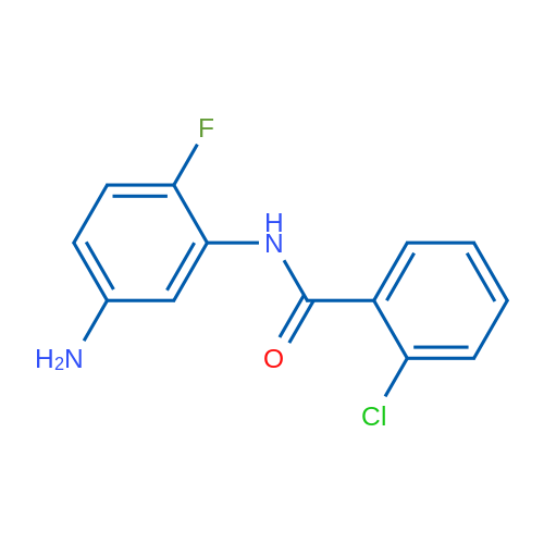 N-(5-Amino-2-fluorophenyl)-2-chlorobenzamide 5g