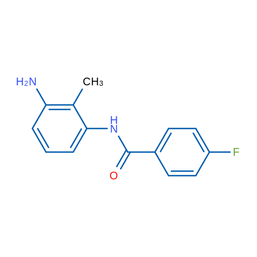 N-(3-Amino-2-methylphenyl)-4-fluorobenzamide 1g