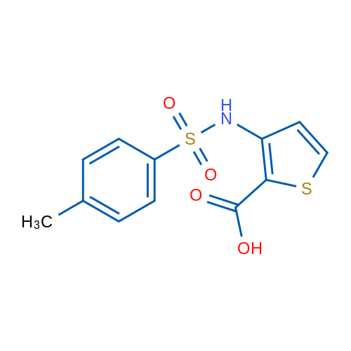 3-(4-Methylbenzenesulfonamido)thiophene-2-carboxylic acid 1g