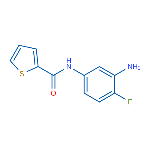 N-(3-Amino-4-fluorophenyl)thiophene-2-carboxamide 1g