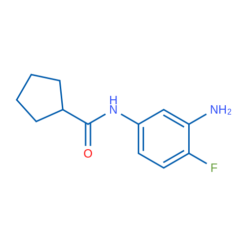 N-(3-Amino-4-fluorophenyl)cyclopentanecarboxamide 5g
