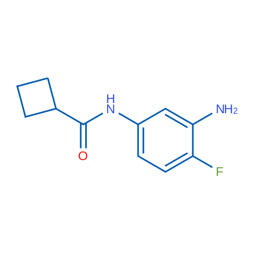 N-(3-Amino-4-fluorophenyl)cyclobutanecarboxamide 1g