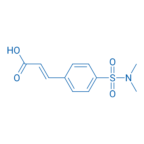 3-(4-(N,N-Dimethylsulfamoyl)phenyl)acrylic acid 1g